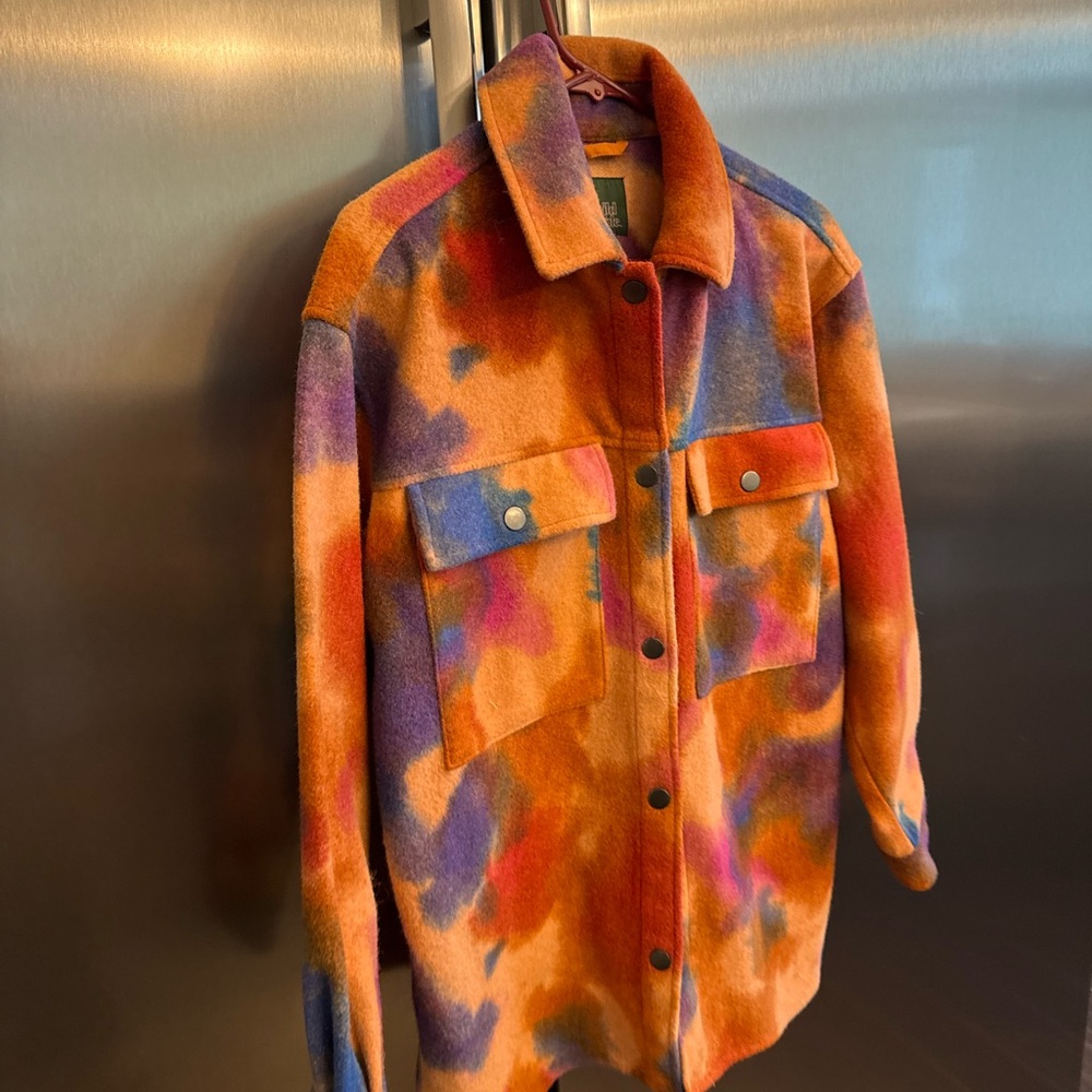 Wild Fable Multicolor Button-Up Jacket - image 4